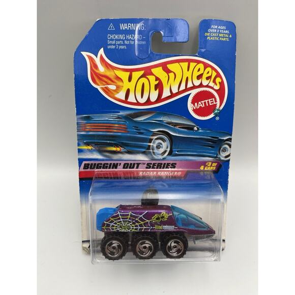 Hot Wheels Buggin' Out Series Radar Ranger Mattel 1:64 Scale Diecast mb721 - Picture 1 of 5